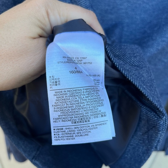 The Academy Blazer By Gap Size 4 - Picture 6 of 8